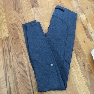 lululemon heathered speed up leggings
